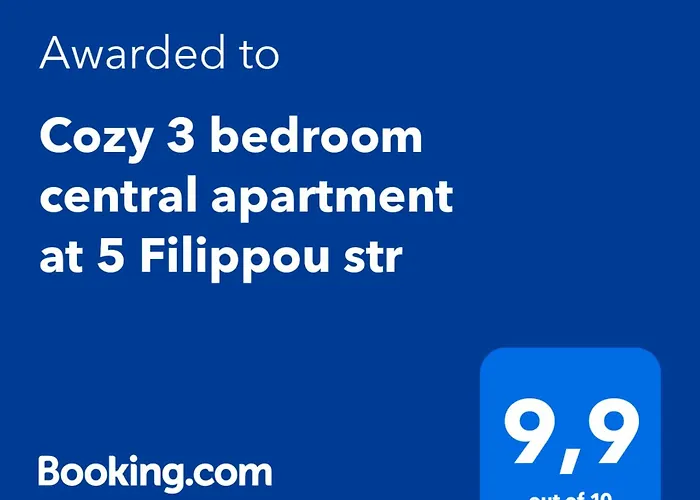 Cozy Three Bdrms At Five Filippou Str Thessaloníki